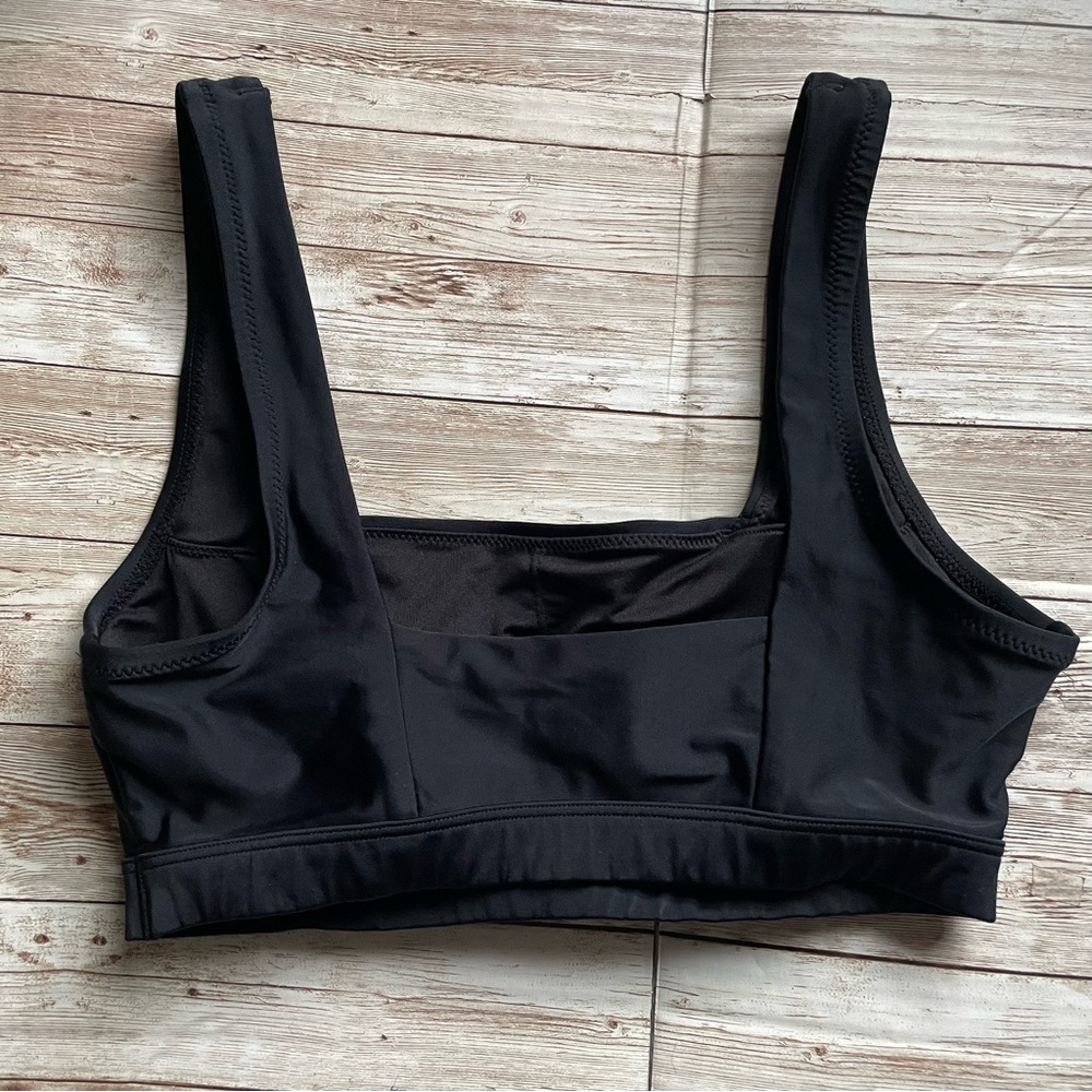 RESERVED FB BB Old Navy Women’s Square-Neck Swim Top Black Small S 4-6 - Picture 7 of 16